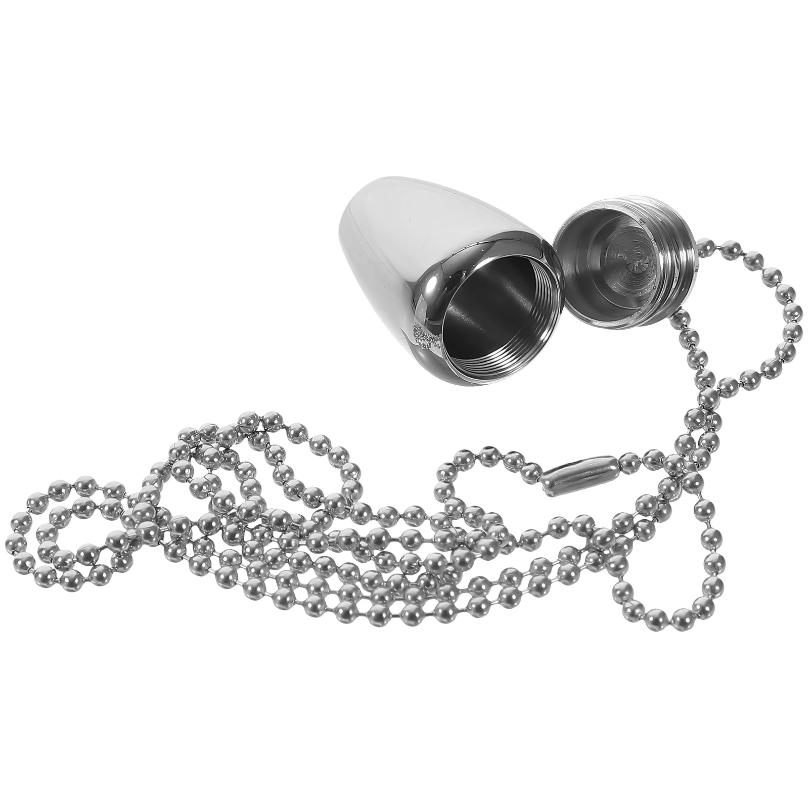 

Titanium Steel Baby Tooth Keepsake Necklace Storage Saver Pendant Commemorative Deciduous Teeth Toddler Hair Dental Charm