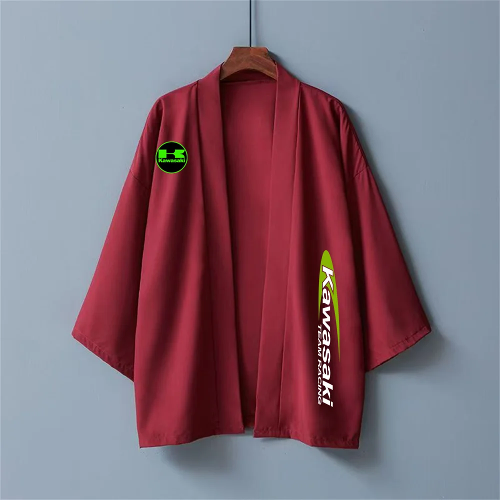 

Kawasaki traditional Hanfu men's cardigan, sunscreen casual top, Japanese style loose, comfortable and fashionable cardigan