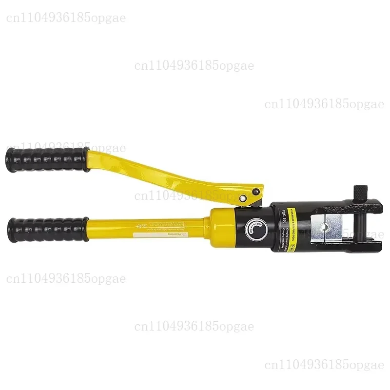 YQK-300 12 tons hydraulic wire crimping machine battery cable patch terminal crimping tool w/11 dead
