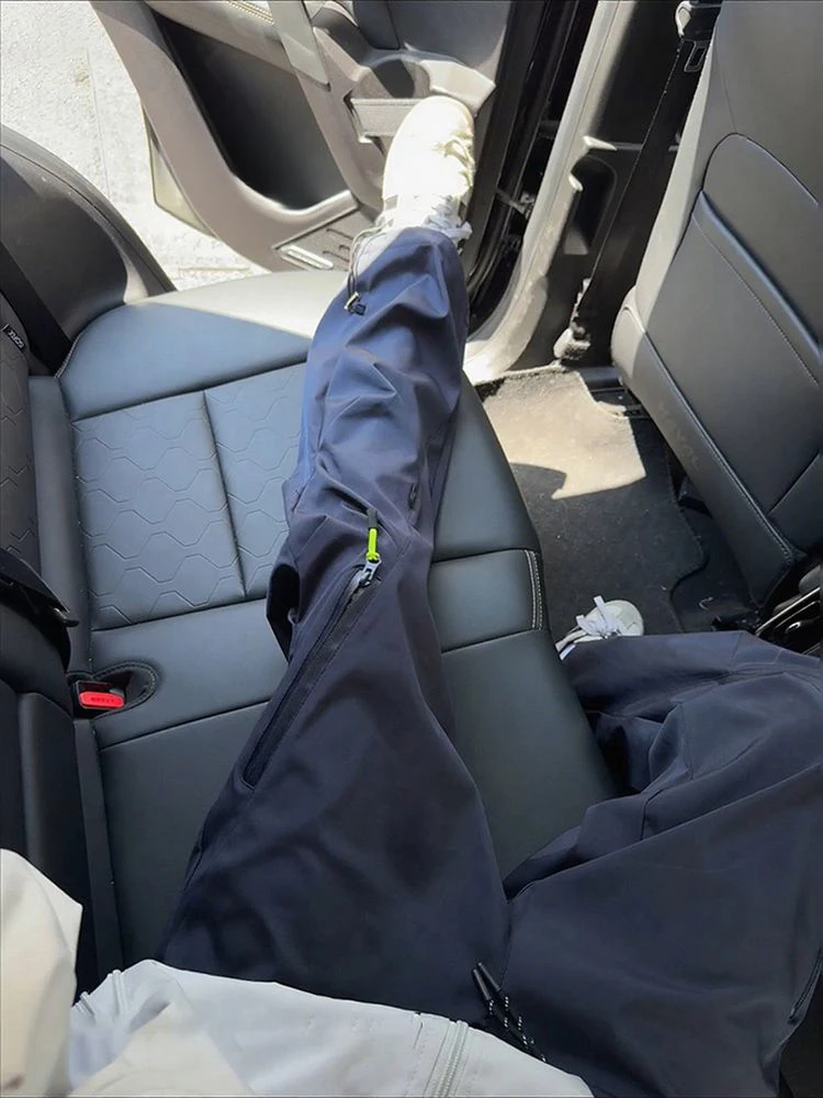 

Мужские уличные брюки для альпинизма с откидными элементами, боковой молнией, в стиле парашютиста, повседневные, прямого кроя, из полиэстера