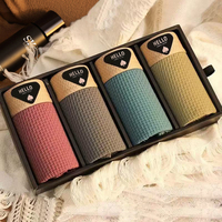 4pcs Men's Boxer Shorts Ice Silk Underwear Plus Size Underpants Cool Breathable Sexy Slim Panties Mesh Lingerie Wholesale Lots