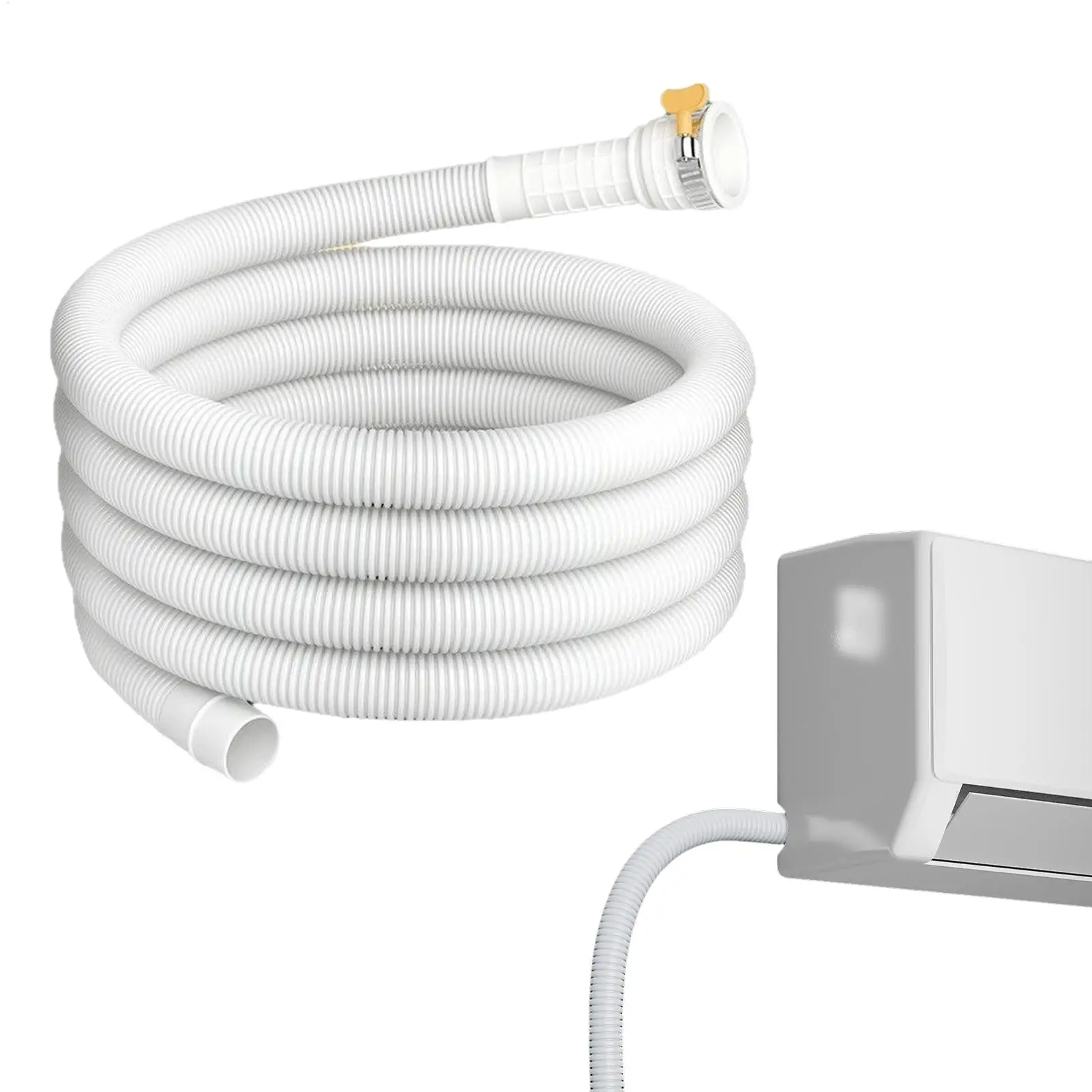 

Дренажный шланг для кондиционера и стиральной машины, 9,84 фута, удлиненный, гибкий, пластиковый, для слива воды из кондиционера