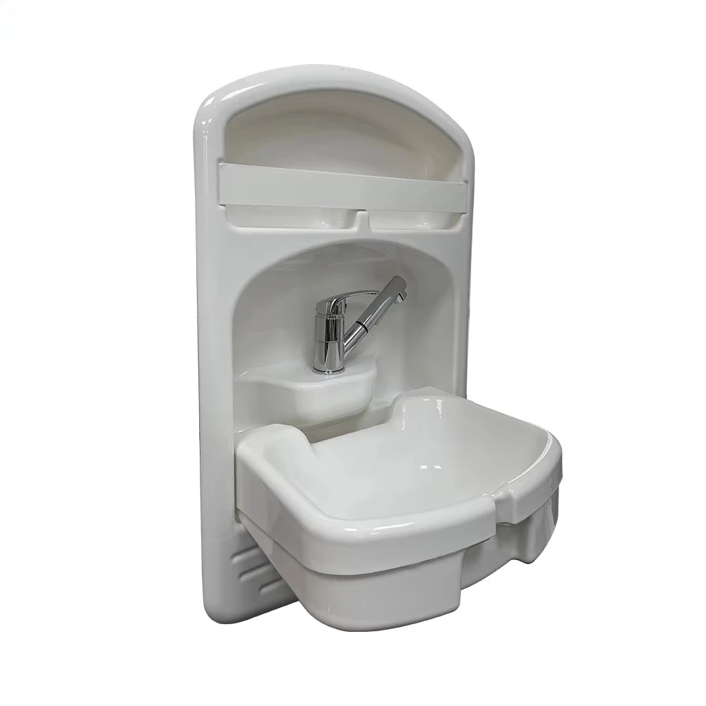 Wholesale Foldable Plastic Acrylic RV Bathroom Basin Sink for Travel Trailer Camper Caravan Van Motorhome