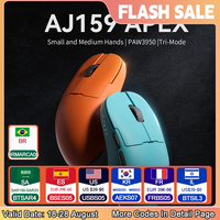 AJAZZ AJ159 APEX Mouse Tri Mode Wireless 8K PAW3950 Sensor Low Latency Gaming Mouse Charge Base Customize Lightweight Pc Gamer