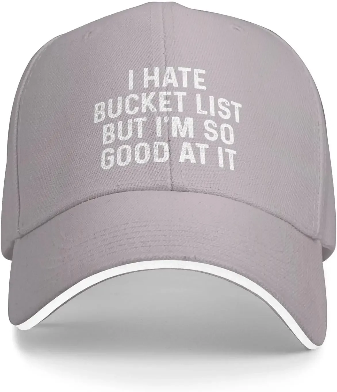 I Hate Being Late But I'm So Good at It Hat for Women Baseball Caps Fashionable Hats