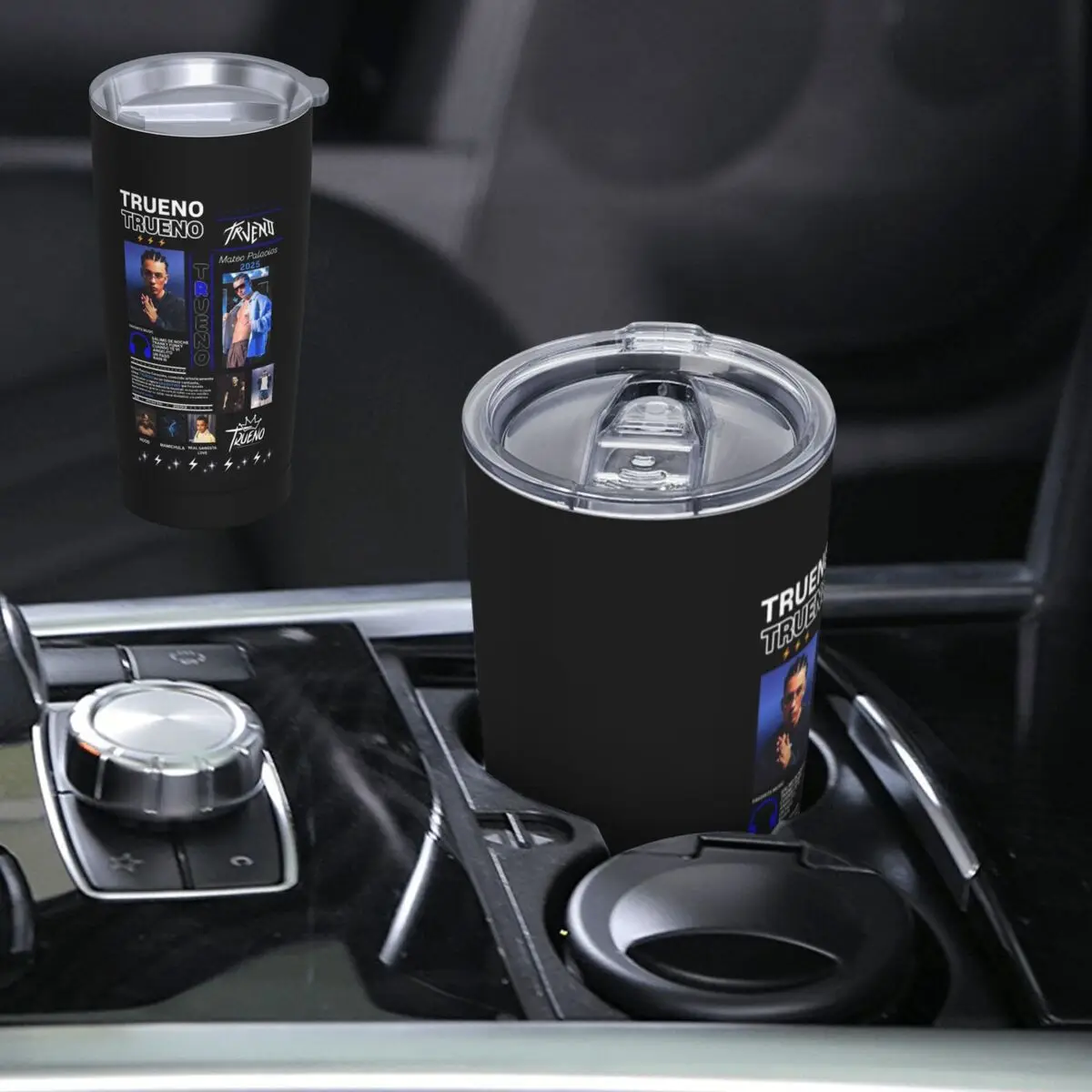 Funny Trueno Hip Hop Rapper Stainless Steel Tumbler Vacuum Insulated Mug Thermal Cold Cup Straw With Lid 20oz