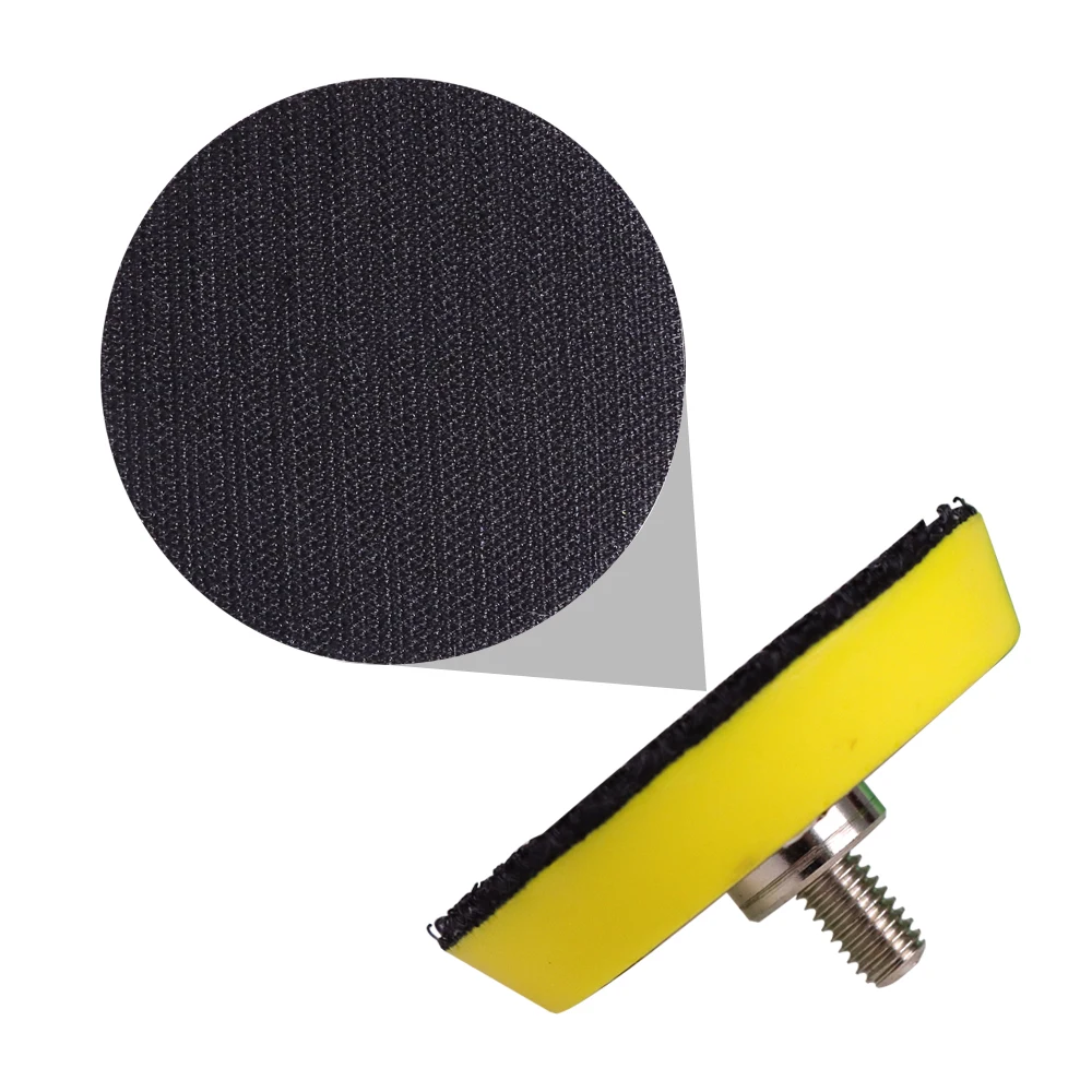 16Pcs 2" 50mm Buffing Sponge Polishing Pad Kit for Air Sander Car Buffing Waxing Car Cleaning Tools ﻿ image 5