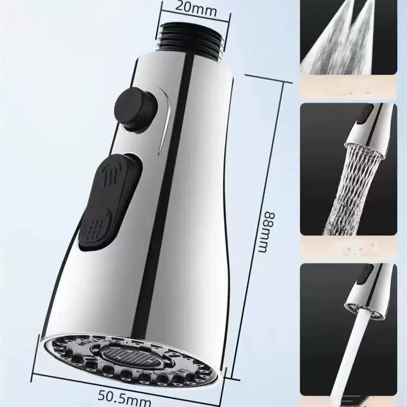 Faucet Filter Functions Kitchen Sink Shower Spray Sink Filter Tap Pull-Out Nozzle Bathroom Toilet Faucet Head Kitchen Faucet