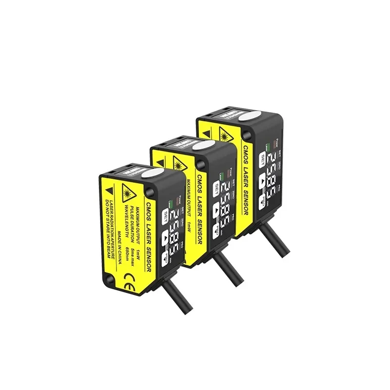 High precision 0.001mm analog output 485 displacement distance sensor for measuring thickness and height sensor