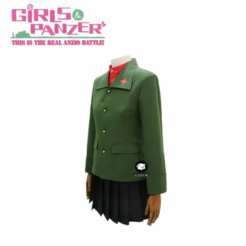 《Custom Size》GIRLS und PANZER Katyusha Nonna suit Cosplay costume Carnaval Halloween Christmas Costume view 3