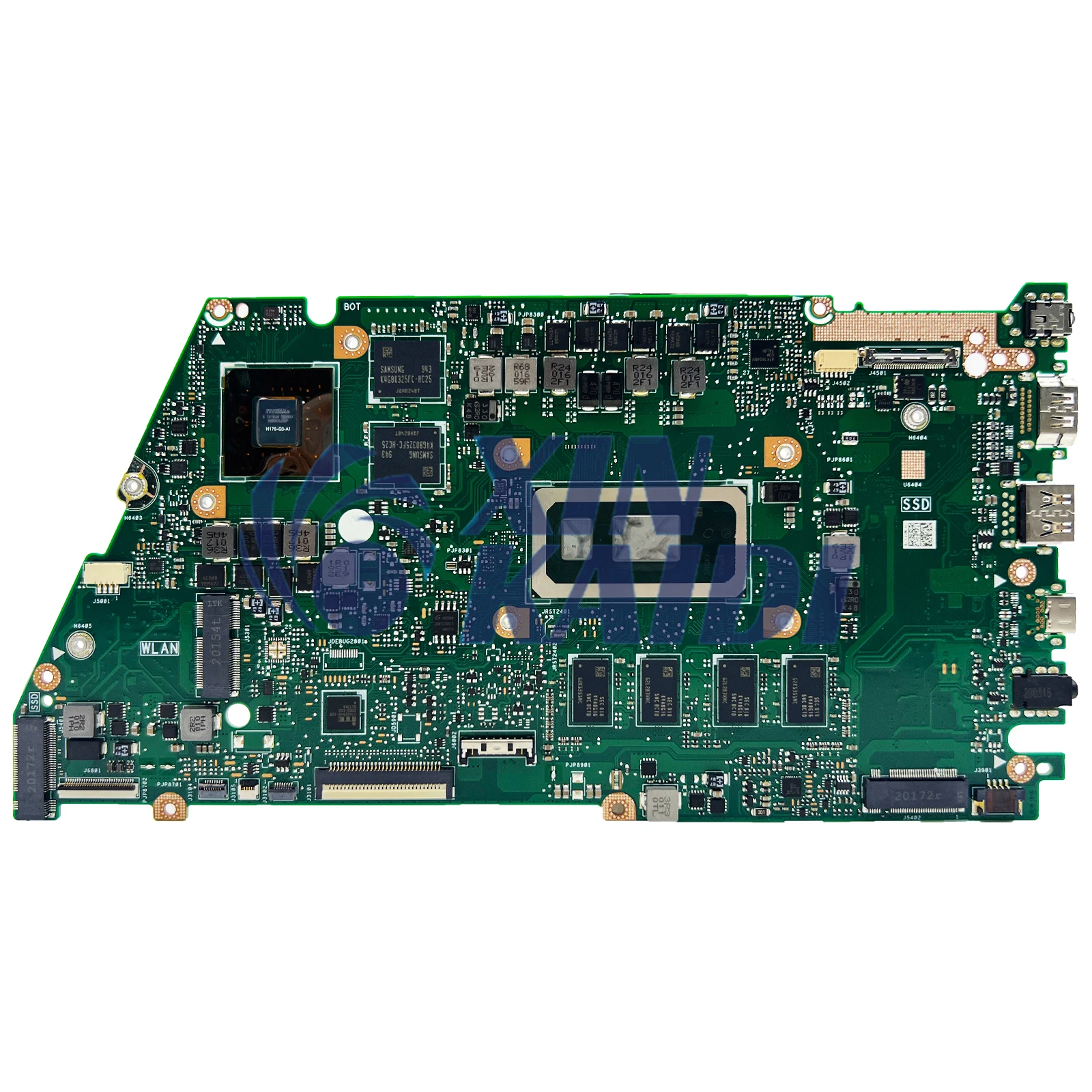 Placa-mãe do computador para asus vivobook x421fa x421fl x421fay placa-mãe do portátil i3 i5 i7 cpu 10th 4gb 8gb 16gb ram systemboard