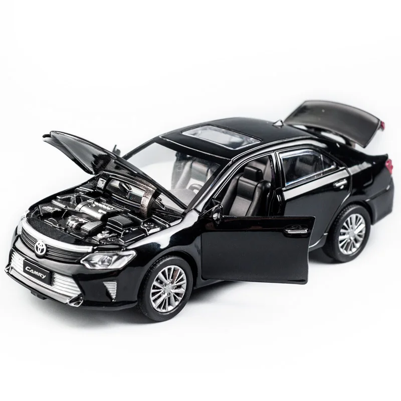 1:32 Seventh Generation TOYOTA CAMRY Alloy Car Model Diecast & Toy Vehicles Metal Toy Car Model Simulation Sound Light Gift