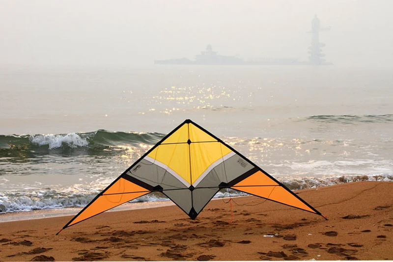 250cm dual line stunt kite loudy large pull Freilein sweetbomb kite parachute kite acrobatics kite scare birds fun kite adults