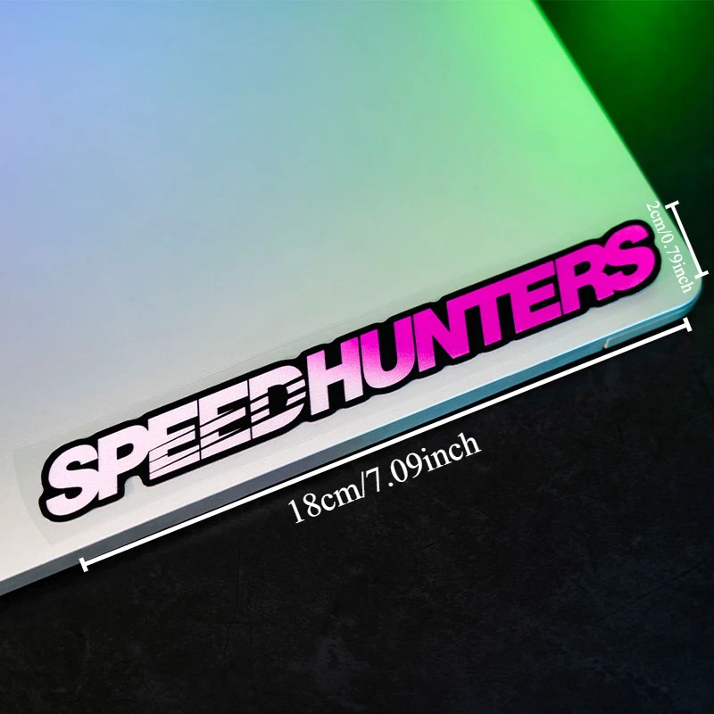 1PC Speedhunters Motorcyle Stickers Waterproof for Motorbike Front Fairing Fuel Tank Electric Scooter Body Decals Decoration image 3