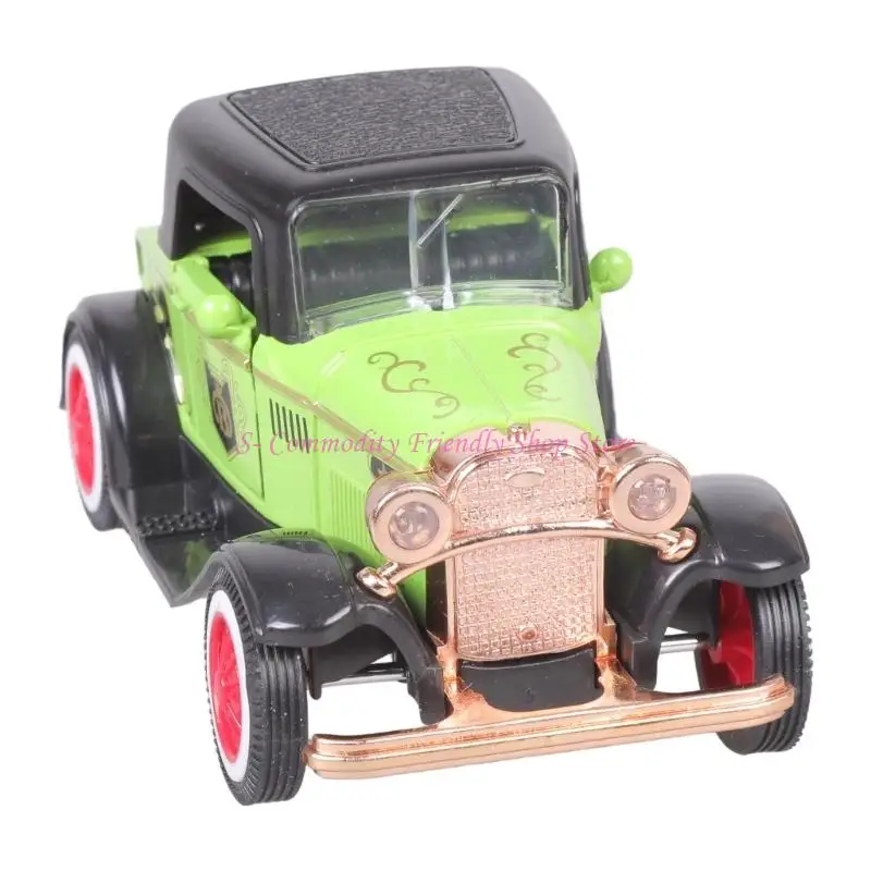 85AE Legering Duurzaam Vintage Automodel Mini Stuntauto Speelgoed Kleurrijk Klassiek Voertuig