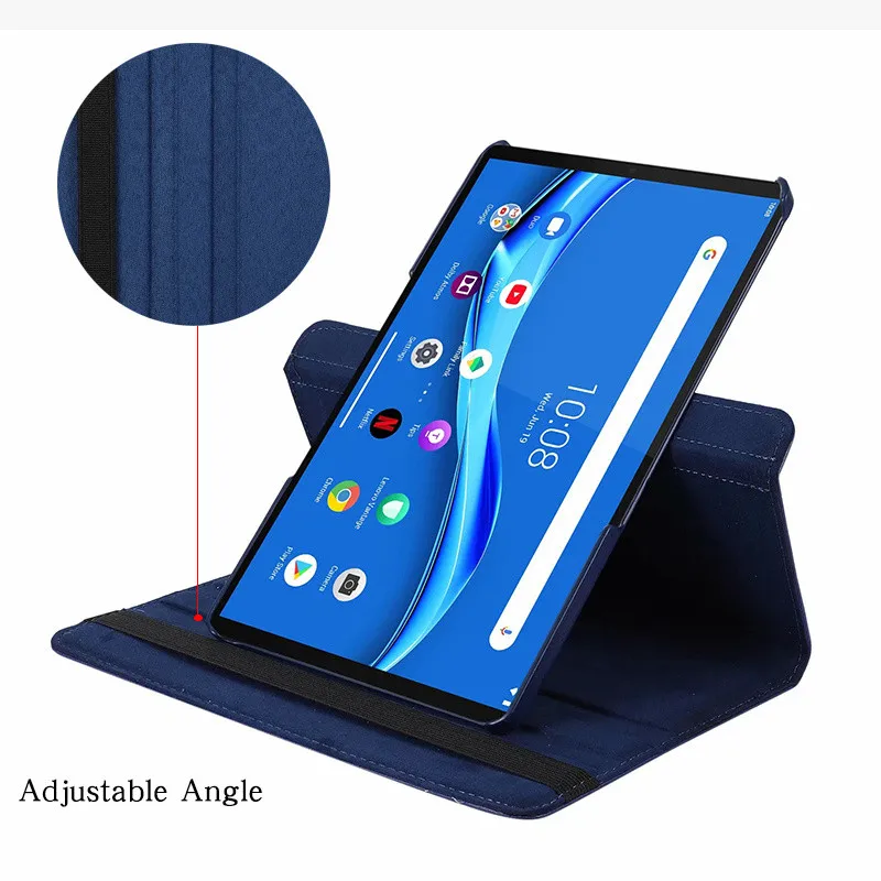 New Smart Case For Xiaomi Redmi Pad Pro 12.1 inch 360 Degree Rotating Flip Stand Cover Funda for Redmi Pad Pro 12.1" Tablet Case