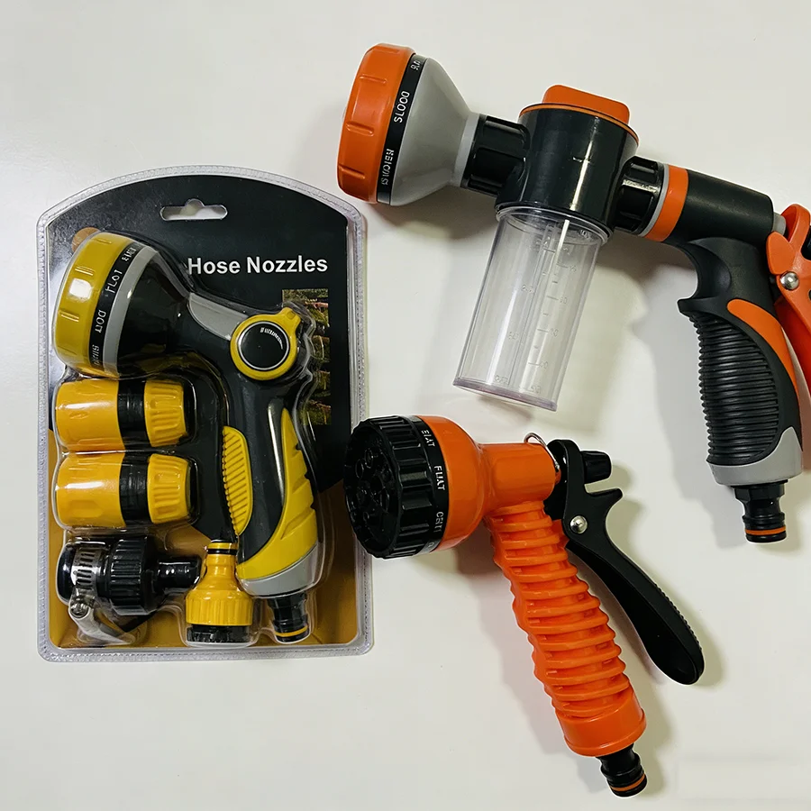 1 Stück Garten-Wasserpistole aus Kunststoff/ABS in verschiedenen Ausführungen, für Autowäsche im Freien, Gartenbewässerung, Haustier-Badewasserpistole