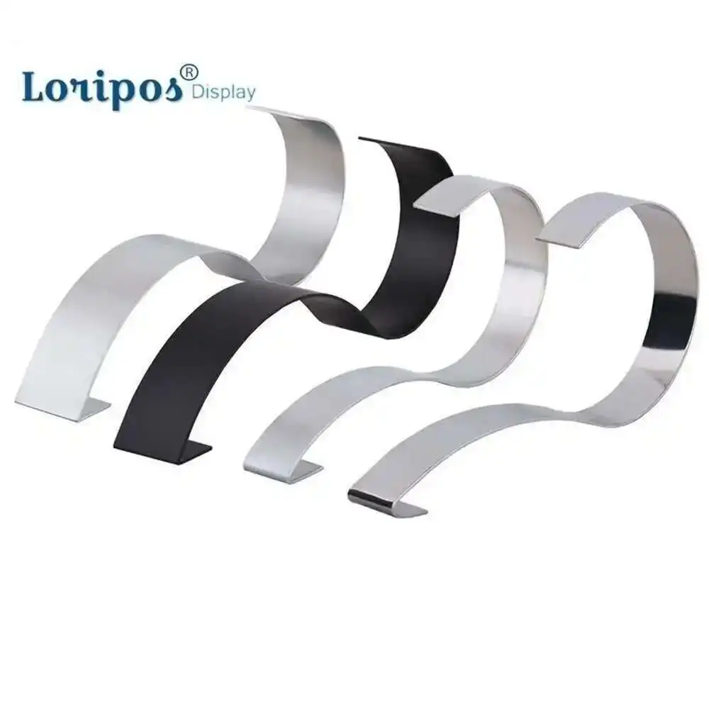 

Desktop Belt Display Rack Table Belt Showing Pallet Man Garment Store Display Shelf Stainless Steel Blet Holder Bracket Rack