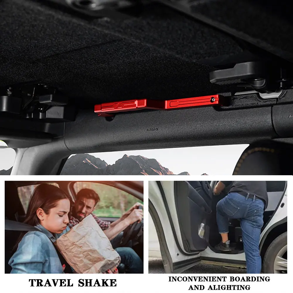 

Interior Parts For Ford Bronco Car Top Handle On The Aluminum Alloy Modification Accessories