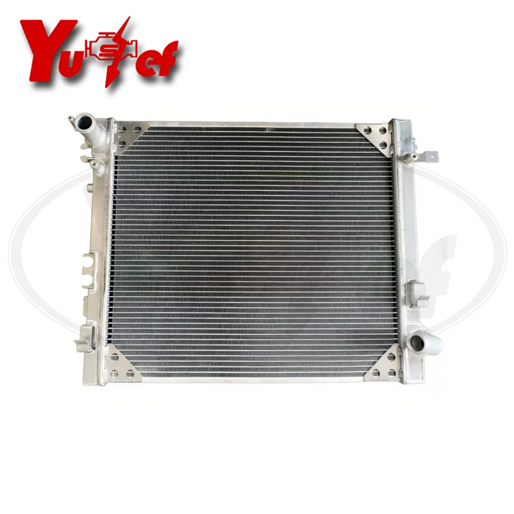 All aluminum radiator For JEEP WRANGLER JL 2.0L 3.0L 3.6L 2018- MT 48mm