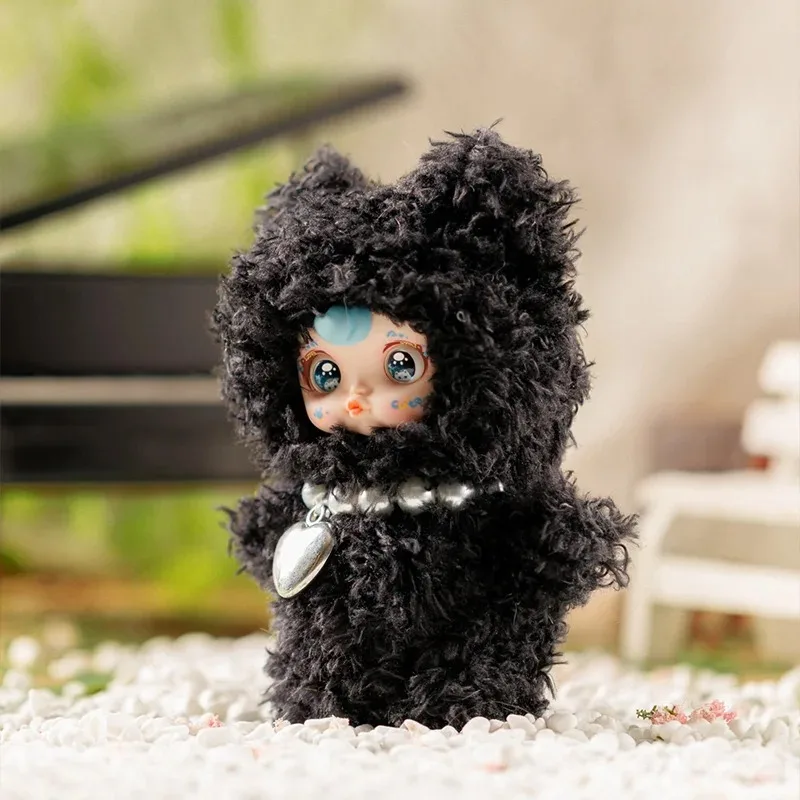 

new yumi cat mini Vinyl Blind Box Trendy Play Pendant Cute Series Collectible Gift Girls Birthday Keychain Eyes can rotate