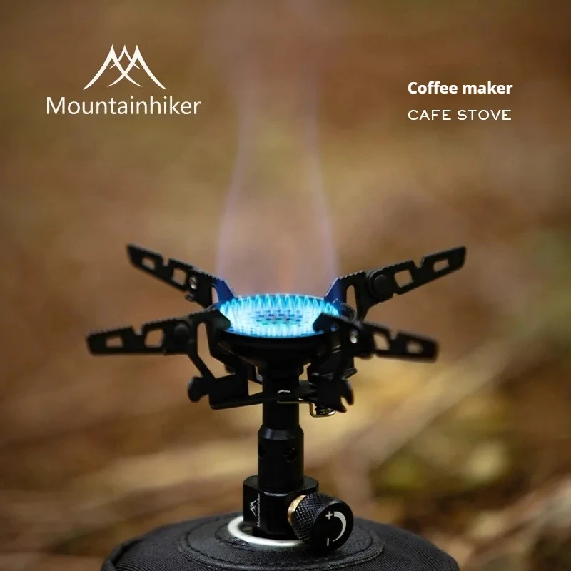 

Mountainhiker Coffee Stove Outdoor Camping Stainless Steel Aluminum Alloy 3300W Portable Stove Outdoor Leisure Hiking Stove