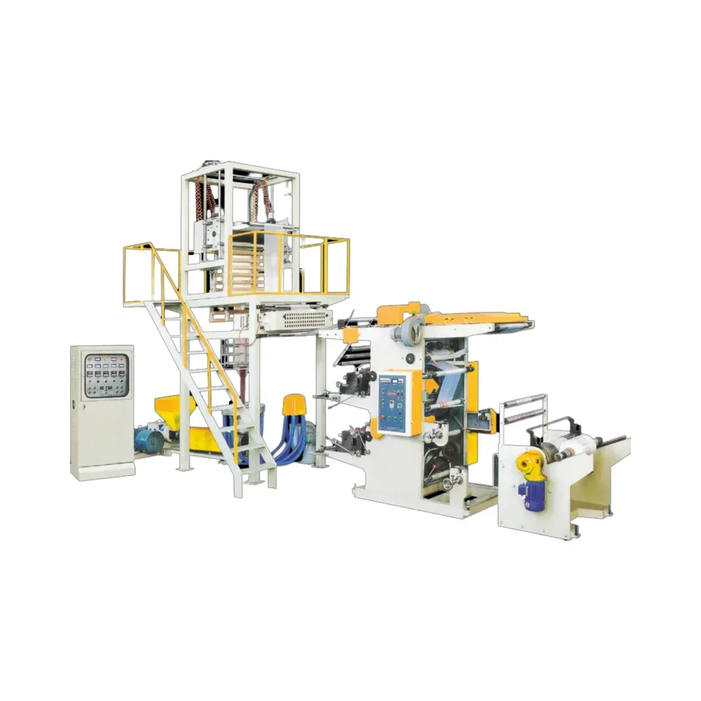 High-Precision HN-P45/50 Gravure Printing LDPE/HDPE/LDPE Plastic Blown Film Unit With Motor-Driven High Productivity