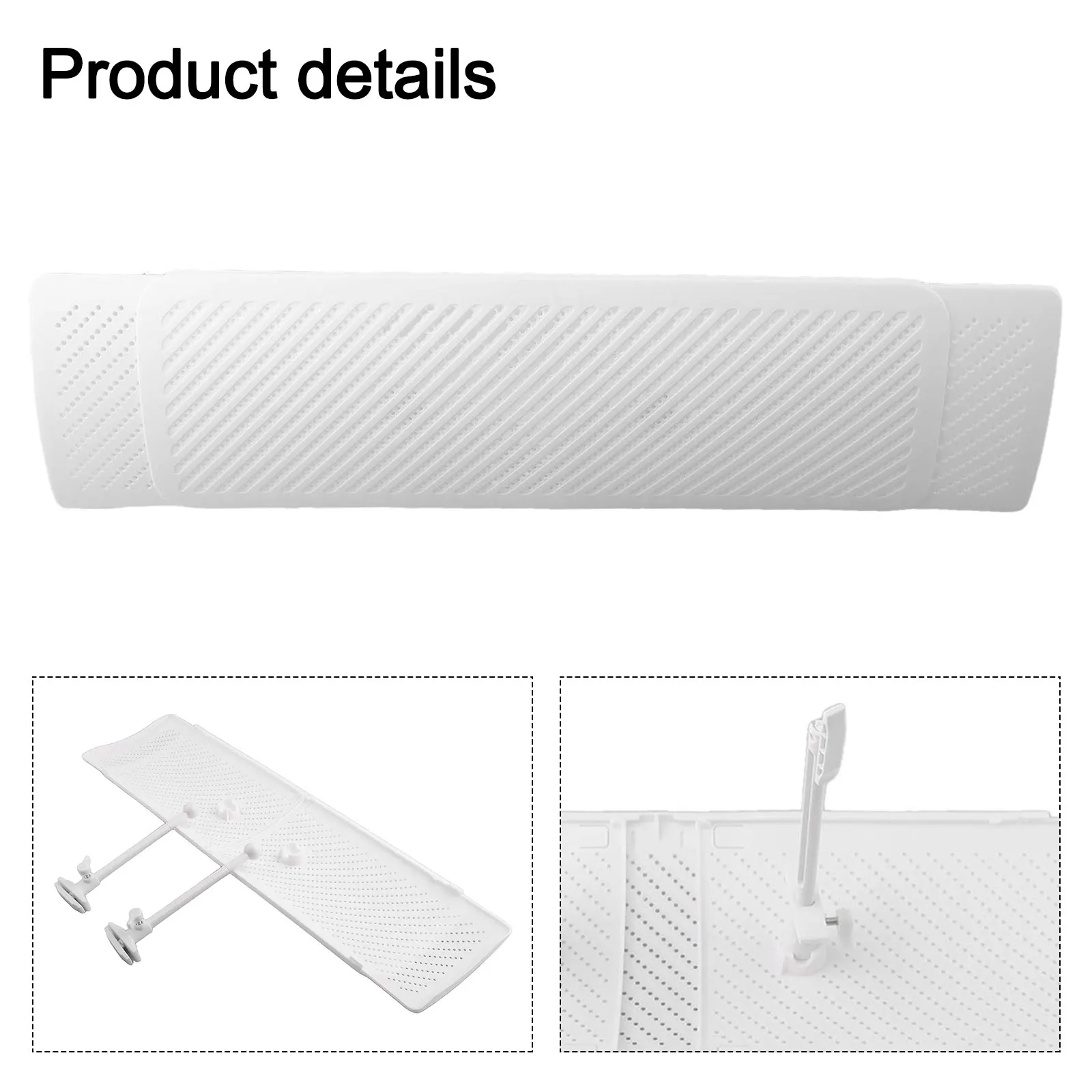 Air Deflector for Central AC Adjustable Design Suitable for Ceiling Vents and Various Air Conditioning Systems
