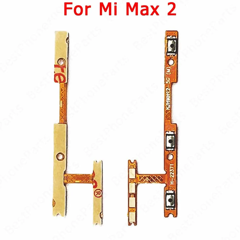 For Xiaomi Mi A1 5X A2 Lite 6X A3 Mix 2 2S Max 3 4 Spare Parts Side Button Volume Switch Power On Off Repair Key Flex Cable