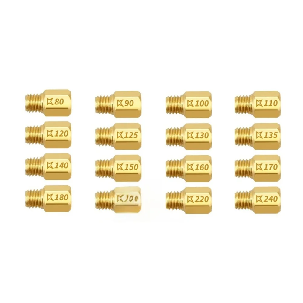 Idle Fuel Injector Carburetor Main Jet Motorcycle Carburetor Repair Wide Compatibility Long-lasting Construction