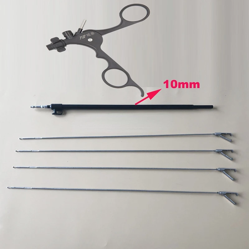 Surgical 10mm Laparoscope Medical Large Grasping Forceps with tooth laparoscopic grasper