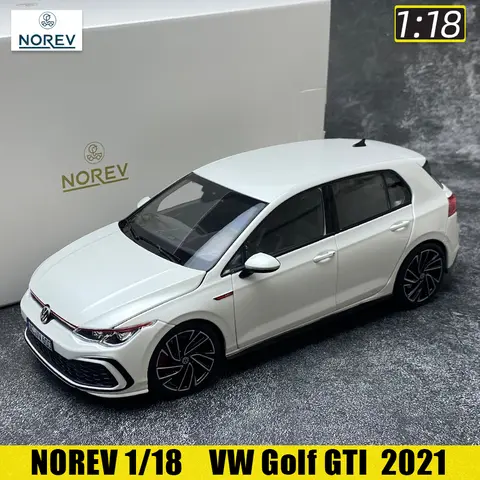 NOREV formgjuten modell 1:18 2021 Golf GTI metall bilmodell ornament Collection 8 best sales VW Polo GTI-leksak - №2