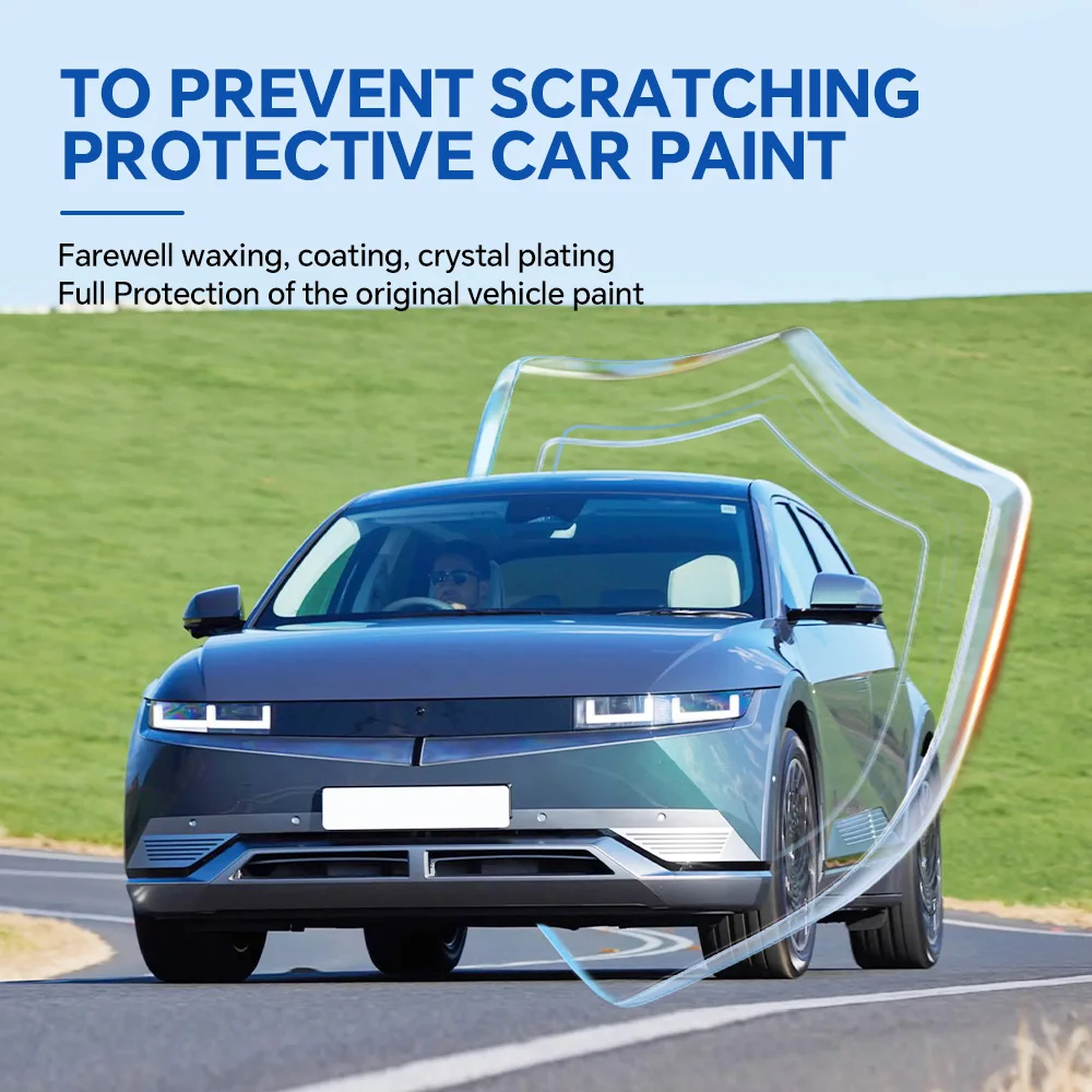 9Mil TPU For  Hyundai IONIQ 5 2022-2023 Full Car PPF Precut Paint Protective Film Scratch-Resistant Clear Film Car Accessories