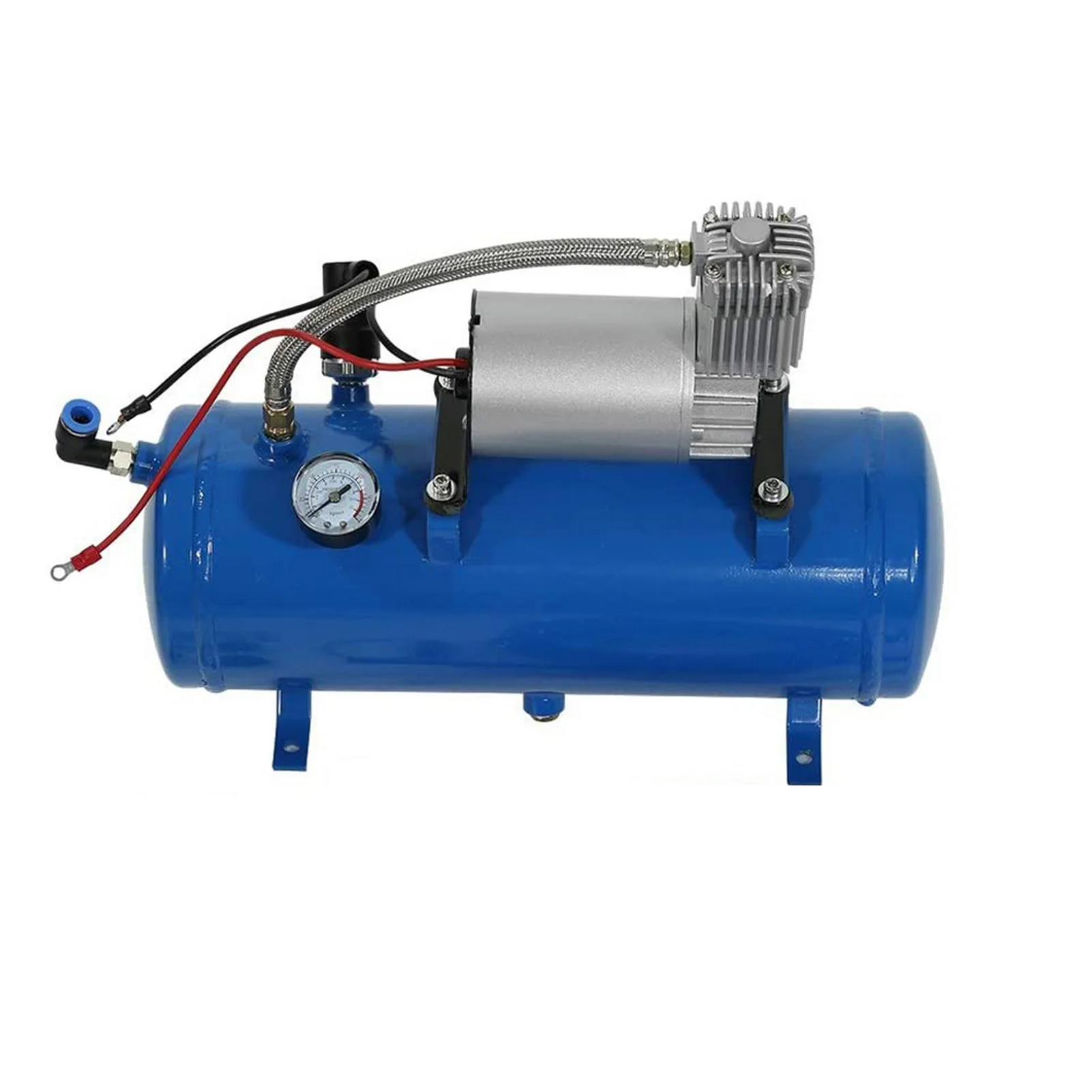 

150psi 12V Air Compressor with 6L Tank Tyre Inflator Pump Portable Auto Tire Inflation Tool for Car Motorcycle