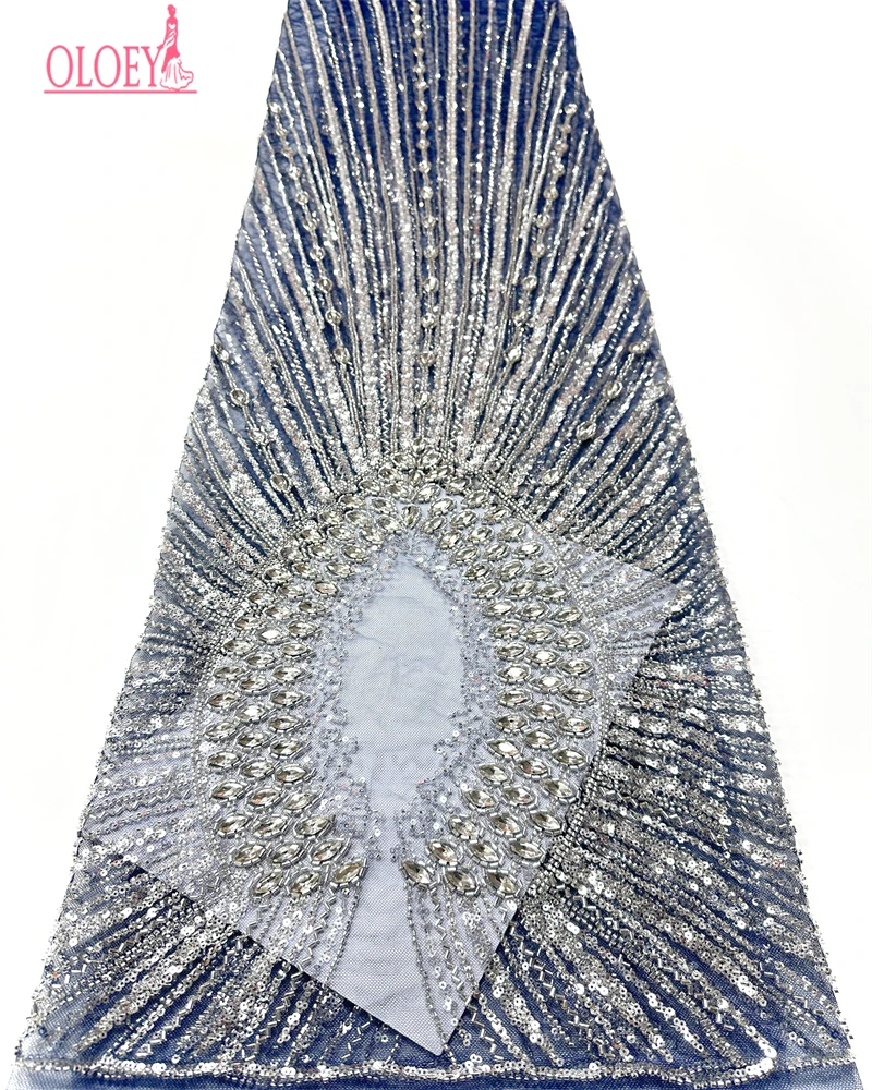 أزياء أنيقة الفرنسية شبكة حبل التطريز الترتر أقمشة الدانتيل الأفريقي النيجيري أقمشة الدانتيل لفستان الزفاف