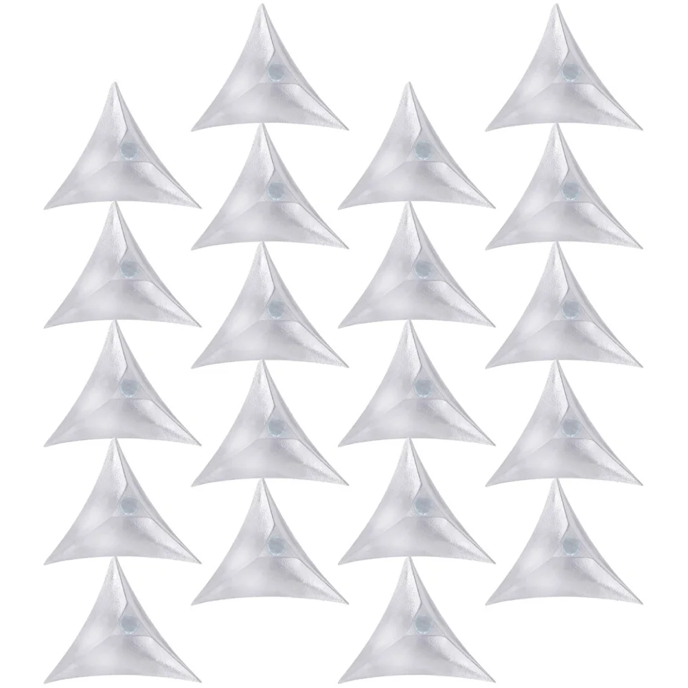 واقيات زوايا ناعمة للسلالم 400 قطعة مصدات مقاومة للغبار لحواف خزانة الأثاث حماية طاولة الحائط مثلثات زخرفية #2