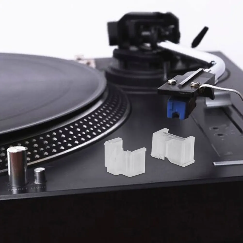 

3pcs Record Stylus Covers Vinyl Needle Protectors Reusable Compact Turntable Pickup Cover For Protection Storage