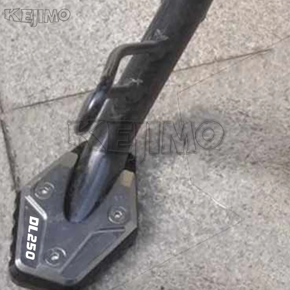 

FOR HAOJUE TR300 DR300 GSX250R GW250 DL250 Motorcycle Side Stand Foot Enlarge Plate Pad FOR SUZUKI GSX250R 2013-2022 GW250 DL250