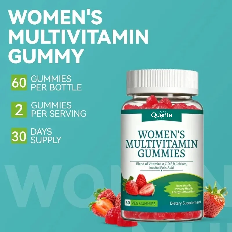 Multivitamin Supplements for Women 50 and Over, 60 Gummies