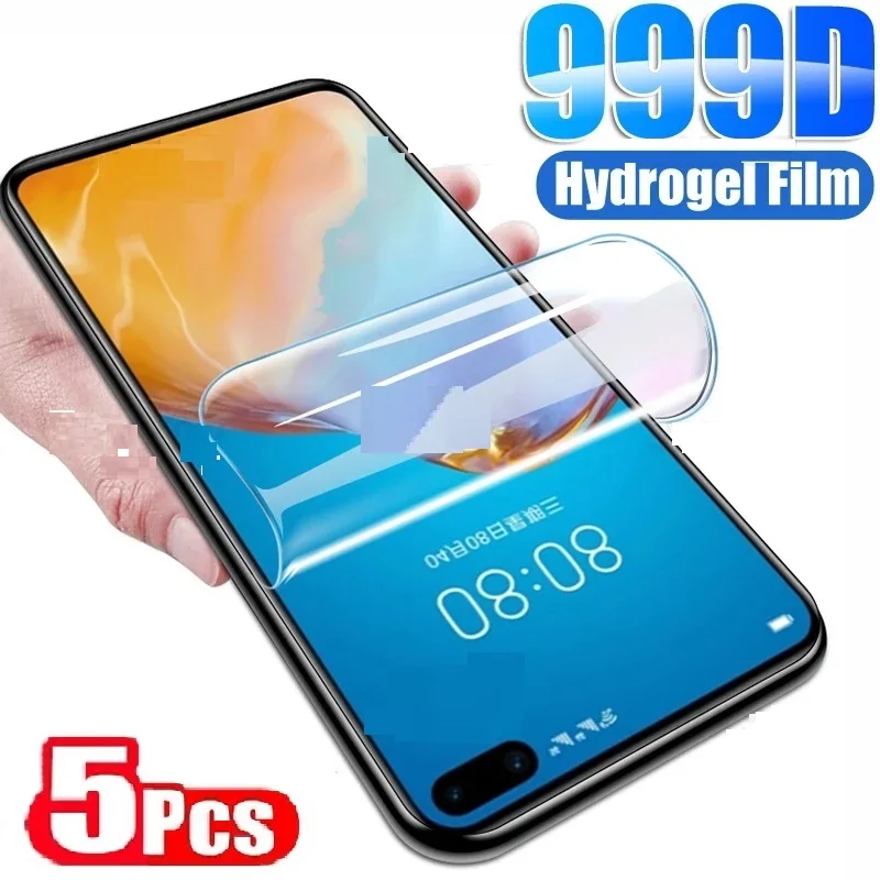 5Pcs Hydrogel Film For Honor Magic4 Pro 5G Screen Protector Magic 4 Lite Magic 4 Pro Magic 4 Lite