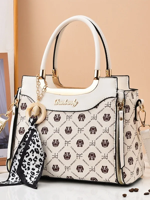 

Высококачественная женская сумка через плечо LVQ Nai Er, роскошная брендовая косая сумка с искусственной атмосферой на одно плечо, мягкая сумка из искусственной кожи...