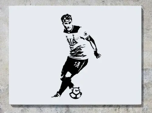 Dele Alli  Eric Dier Christian Eriksen  Danny Rose    Soccer  Football Player Decal Wall Art Sticker Picture Decor