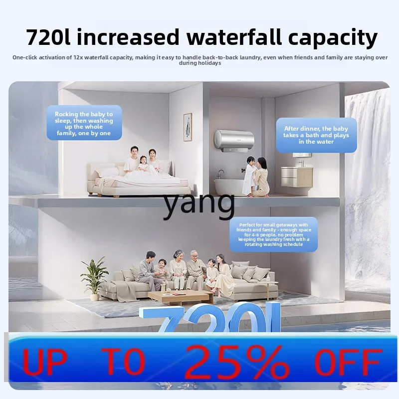 

LMM R9Pro Electric Water Heater Dechlorination and Skin Care Quick Heating First-Class Healthy Water Certification