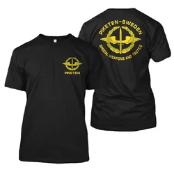 Swedish Sweden SWAT  Polisen Special Forces Piketen Custom Men t-shirt tee