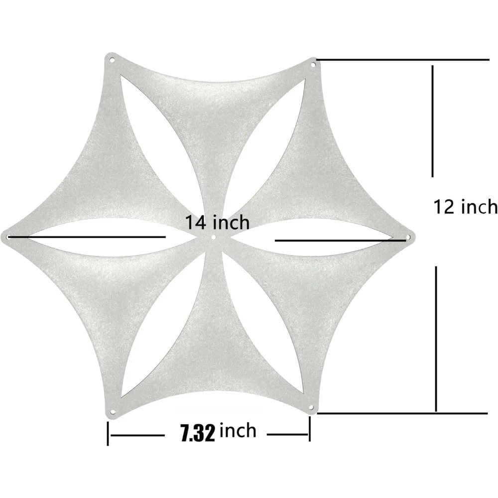 White 3D Flower Hanging Room Divider Panel, Felt Fiber Surface, High Density Polyester Board, Home Decor (12 Pcs)