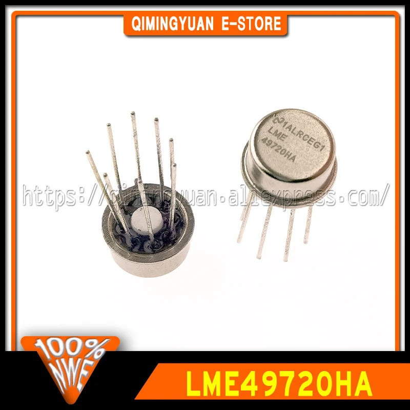 1~20PCS/LOT New and Original LME49720 Fever Gold Seal Double Op Amp Straight into TO-99 Brand Genuine LME49720HA