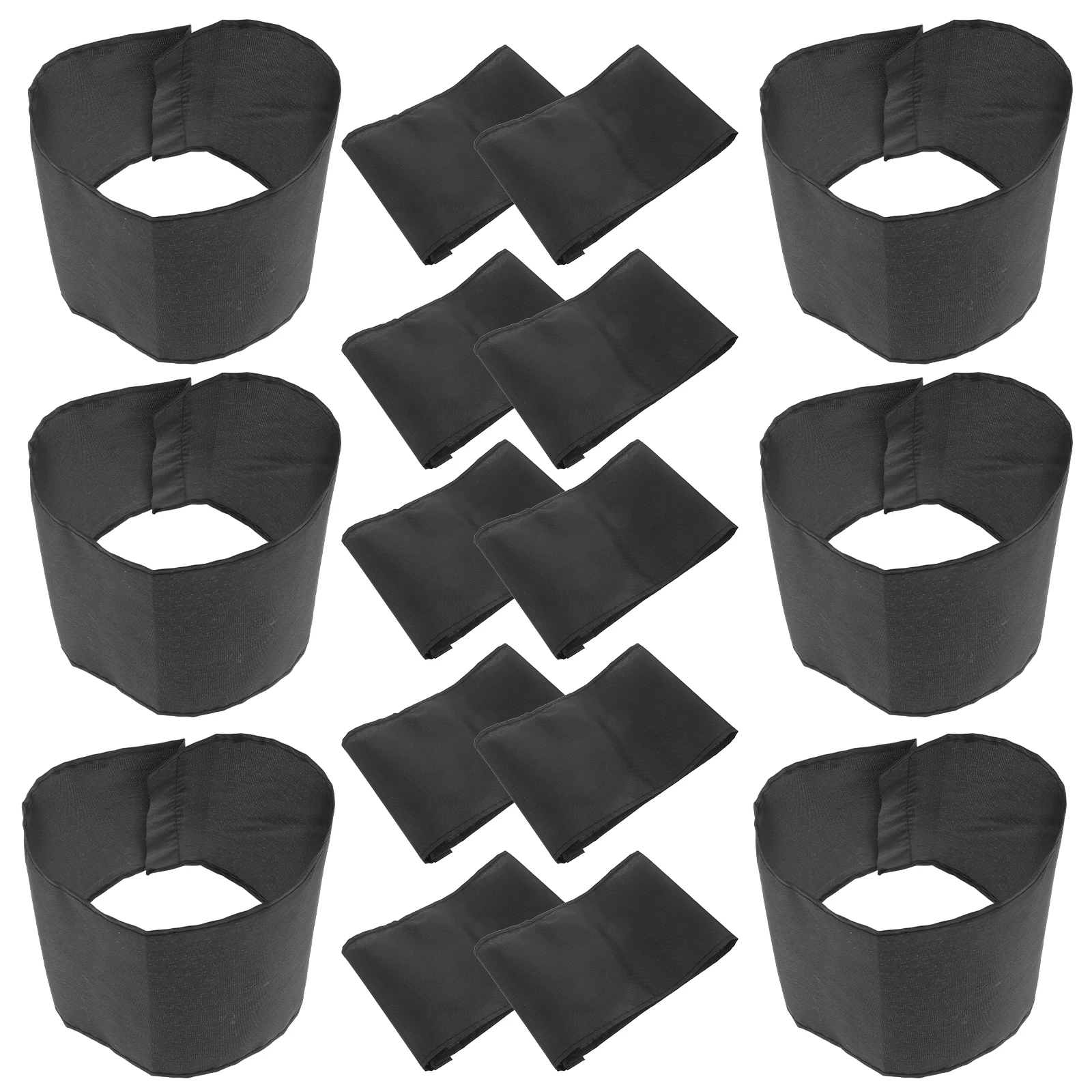 

20 Pcs Mourning Armbands Funeral Supplies Black Cloth Band Arm Bands For Memorial Service Death Ceremony Praying Bands