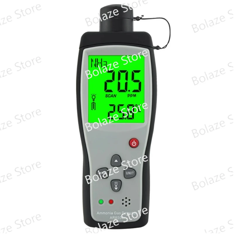 Ammonia Gas Detector Digital Display Ammonia Gas Tester Alarm NH3 Content Ammonia Gas Measurement AR8500