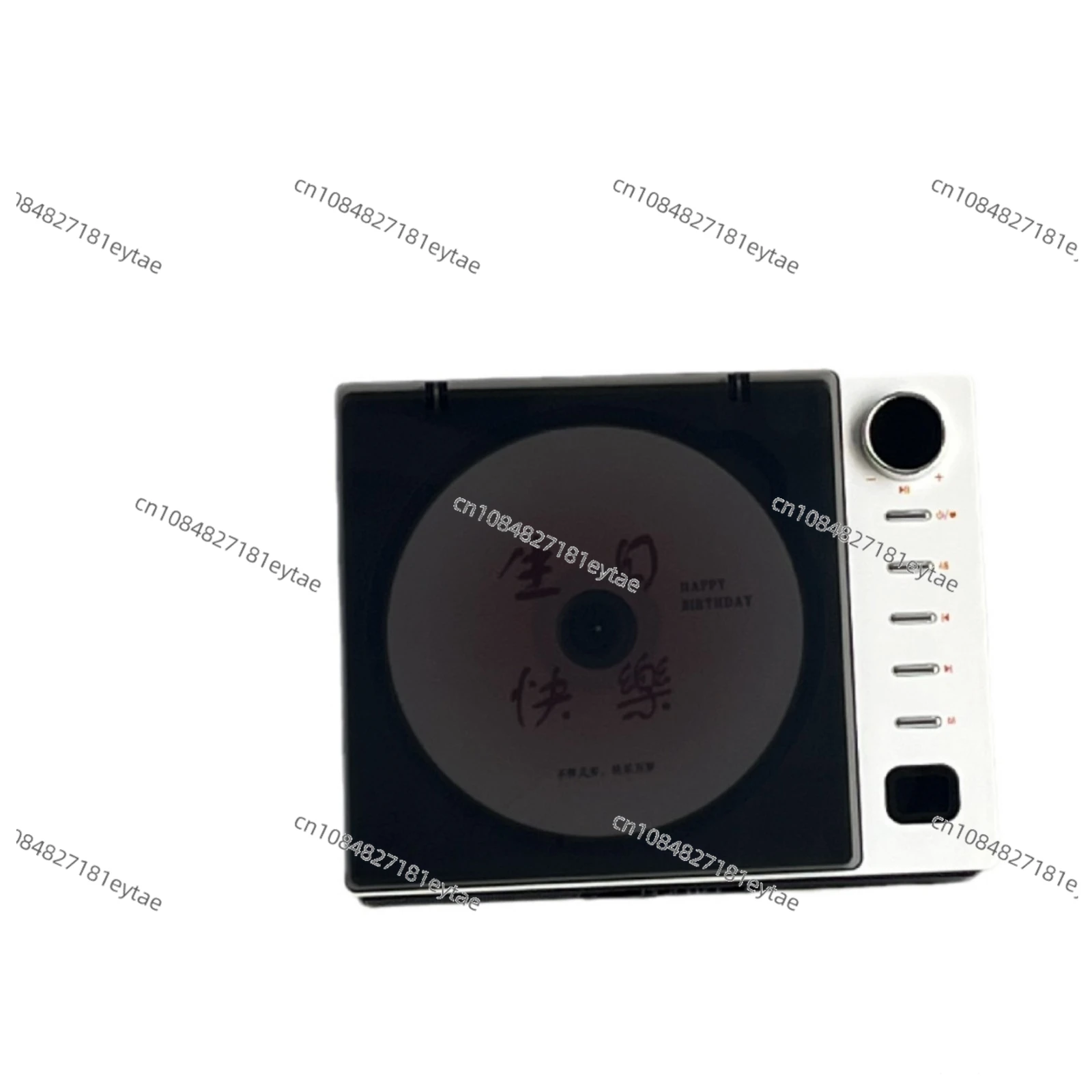 

Retro cd machine charging model with screen portable multi-function bluetooth speaker high fidelity student album niche gift