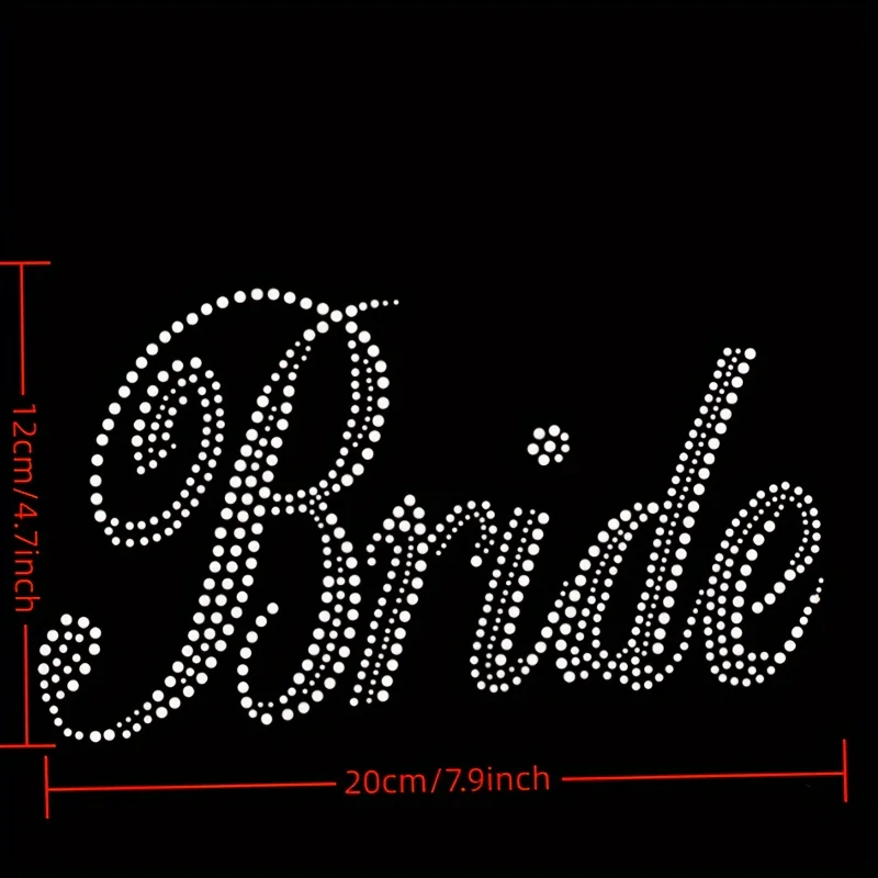 

2PC/Lot White Clear Bride Dress Hotfix Rhinestones Transfer Design Iron on Crystal Motif Bridal Gown Rhinestone Accent